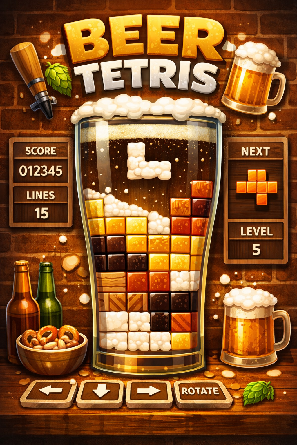 Beer Tetris