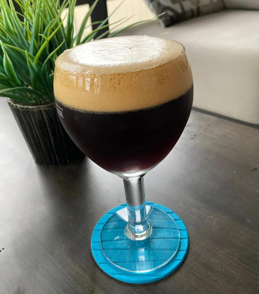Belgian-style strong dark ale